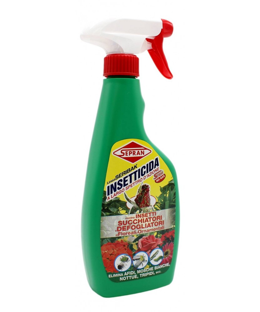 Sepran Linea Seribak Insetticida A Largo Spettro D'azione Contro Insetti Succhiatori E Defogliatori 500 Ml