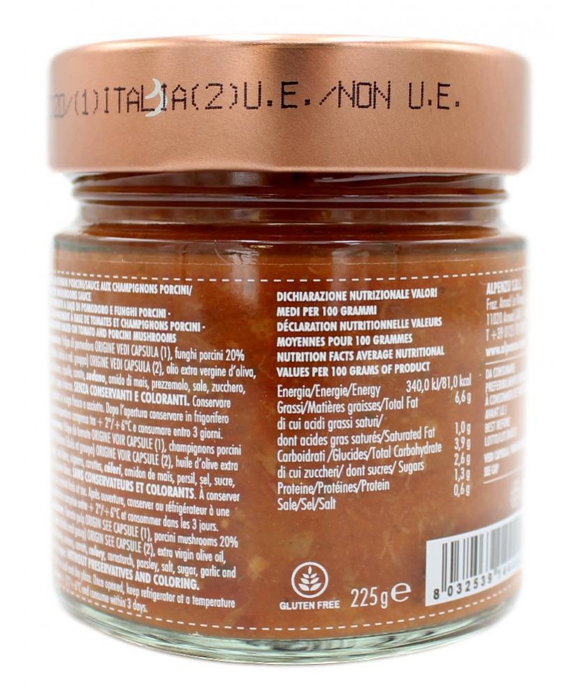 Alpenzu Sugo Ai Funghi Porcini