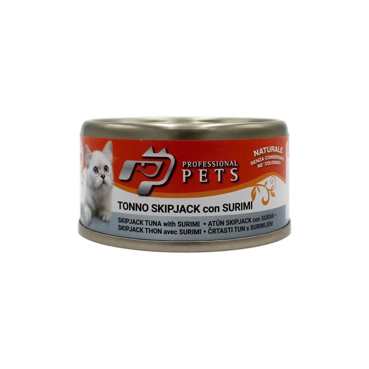 PROFESSIONAL PETS GATTO TONNO SKIPJACK CON SURIMI