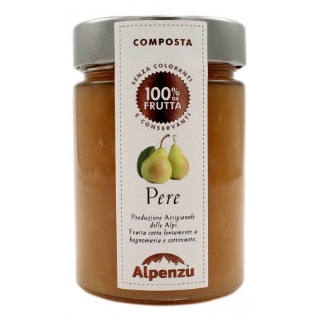 ALPENZU COMPOSTA DI PERE 100% FRUTTA