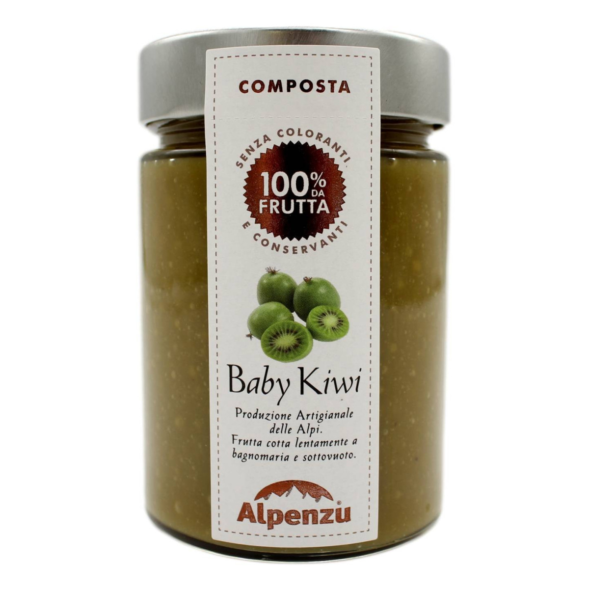 ALPENZU COMPOSTA DI BABY KIWI 100% FRUTTA