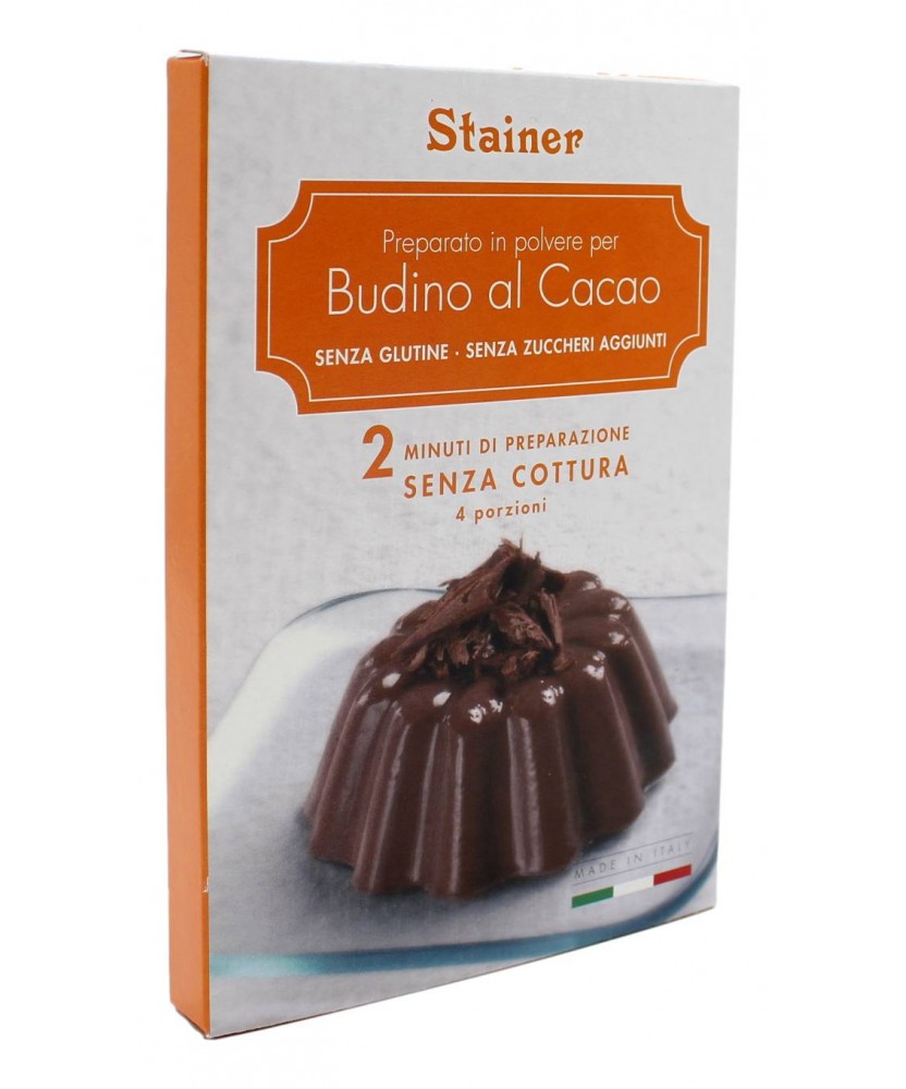 STAINER PREPARATO PER BUDINO AL CACAO SENZA ZUCCHERO