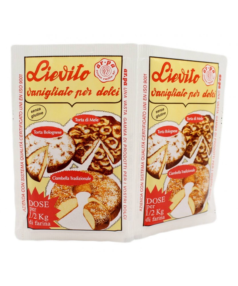 Lievito vanigliato per dolci Arpa Lieviti – Drogheria Olimpia Online