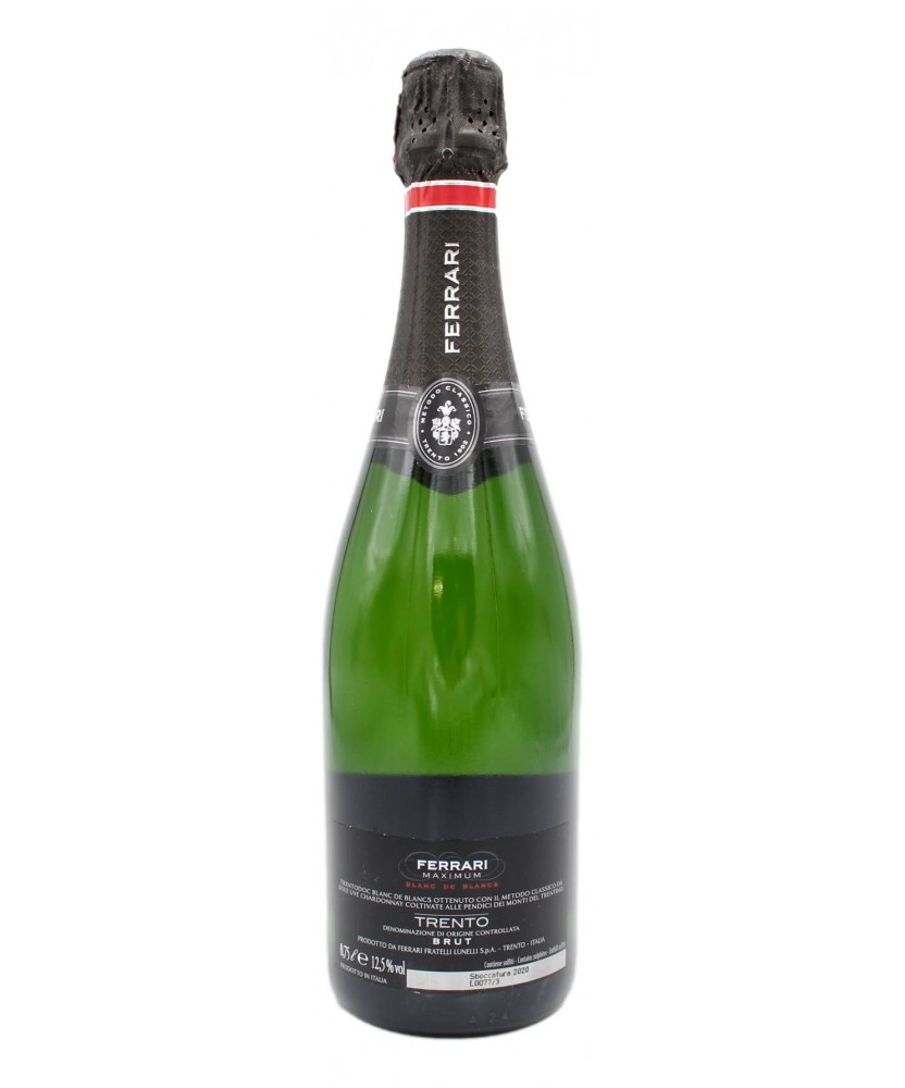 FERRARI MAXIMUM BLANC DE BLANCS METODO CLASSICO TRENTO DOC 750 ML