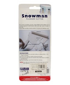 TAGLIAPASTA ESPULSIONE PUPAZZO DI NEVE