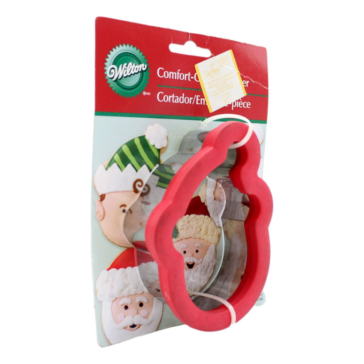 WILTON TAGLIAPASTA GRIPPY BABBO NATALE