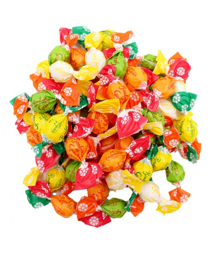 CEDRINCA BOMBOTTINI CARAMELLE CON SUCCHI DI AGRUMI