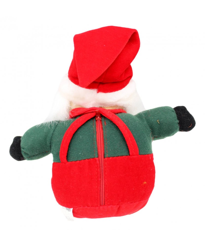 PELUCHE DI BABBO NATALE CON TASCA INTERNA
