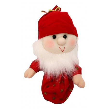 PELUCHE DI BABBO NATALE CON CORPO PORTAOGGETTI