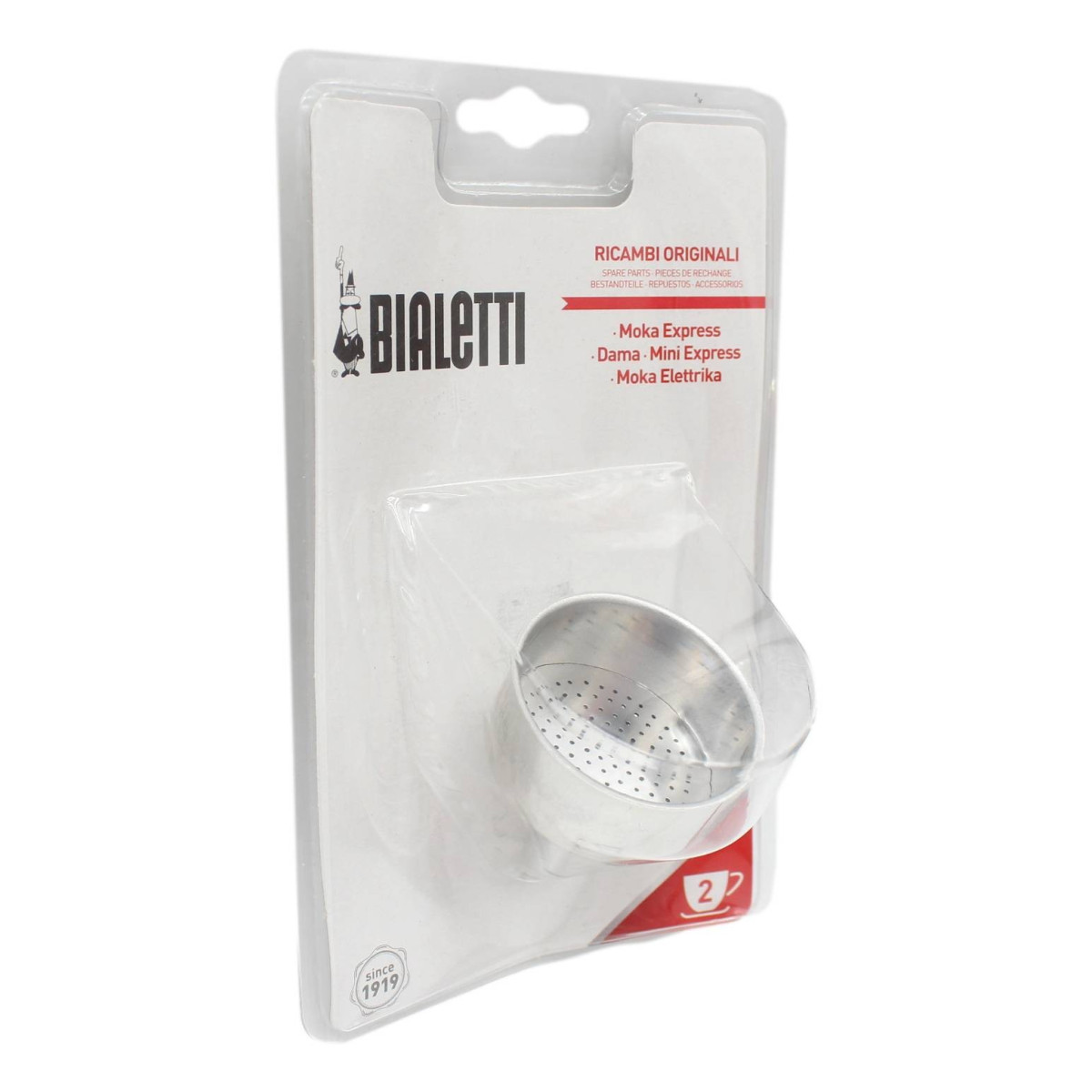 Bialetti Ricambi Filtro a Imbuto 10 Tazze