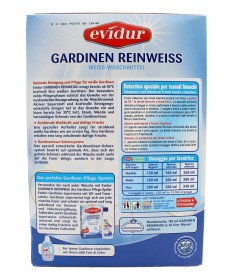 EVIDUR DETERSIVO IN POLVERE PER TENDE BIANCHE E BIANCHERIA