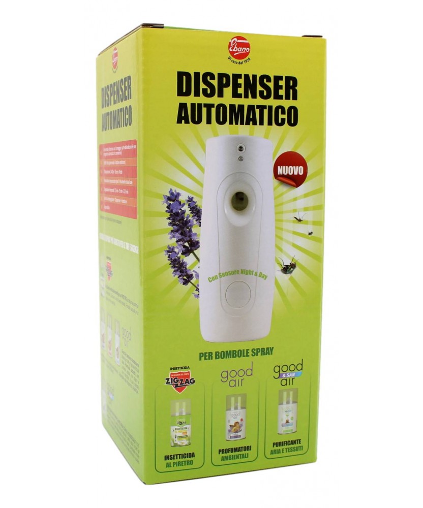 EBANO DISPENSER AUTOMATICO PER BOMBOLE SPRAY
