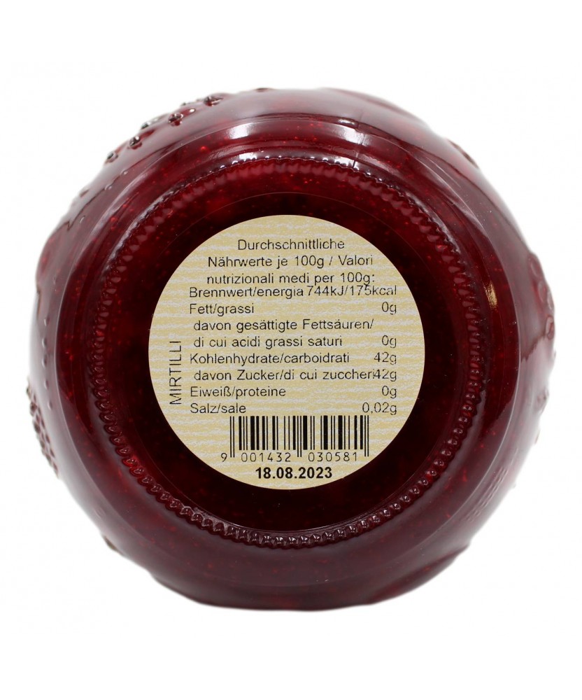 D'ARBO COMPOSTA DI MIRTILLI ROSSI 600 GR