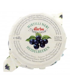 D'ARBO CONFETTURA EXTRA DI MIRTILLI NERI 640 GR