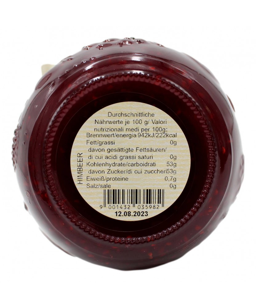 D'ARBO CONFETTURA EXTRA DI LAMPONI 640 GR