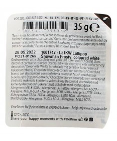 BELFINE LECCA LECCA PUPAZZO DI NEVE FROSTY DI CIOCCOLATO AL LATTE