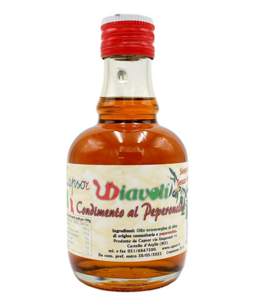 CAPSOR DIAVOLI' CONDIMENTO AL PEPERONCINO