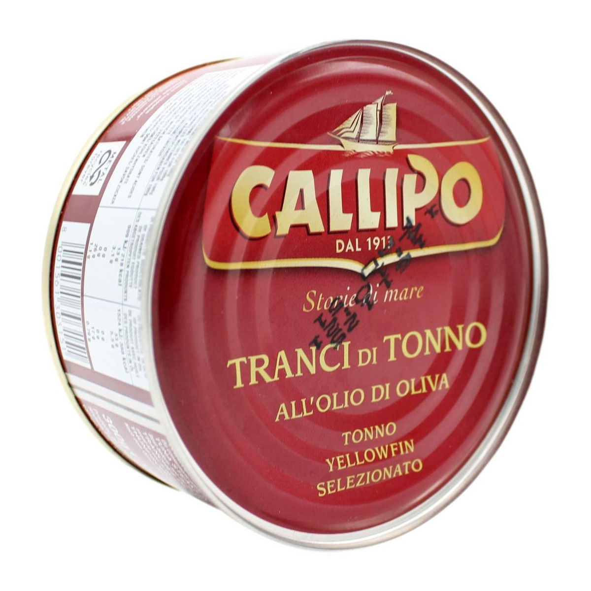 CALLIPO TRANCI DI TONNO ALL'OLIO DI OLIVA