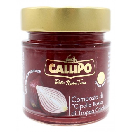CALLIPO COMPOSTA DI CIPOLLA ROSSA DI TROPEA CALABRIA I.G.P.