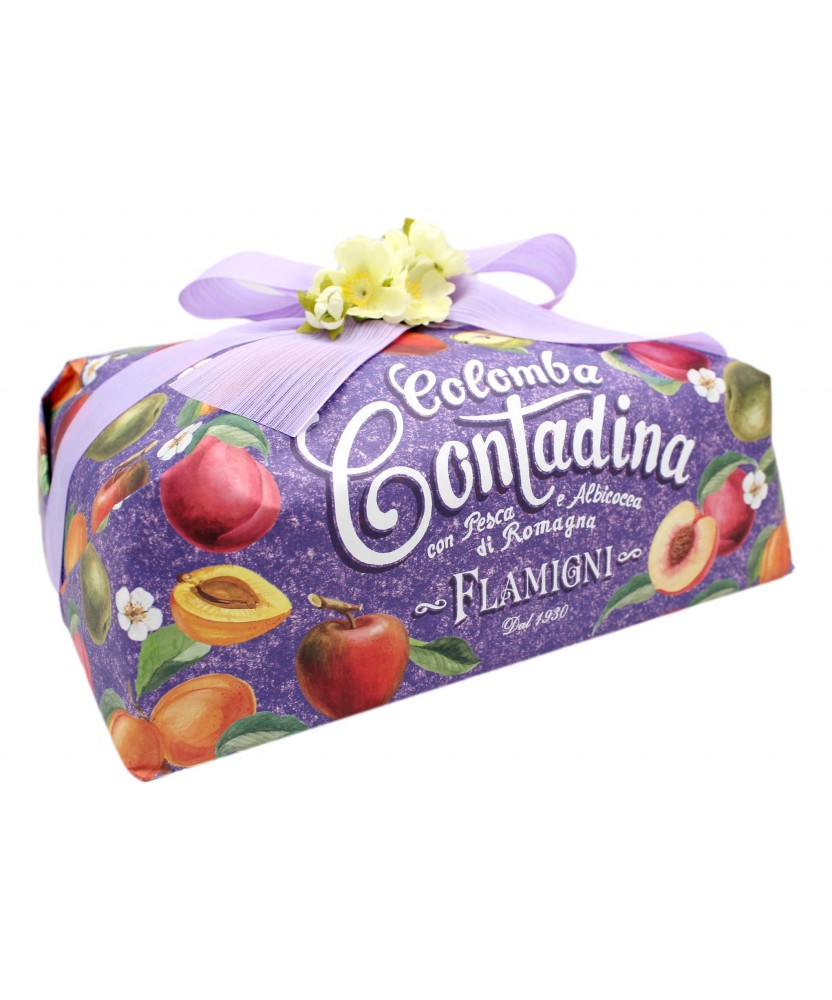 FLAMIGNI COLOMBA CONTADINA CON PESCA E ALBICOCCA DI ROMAGNA 1 KG