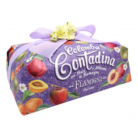 FLAMIGNI COLOMBA CONTADINA CON PESCA E ALBICOCCA DI ROMAGNA 1 KG