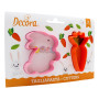 DECORA TAGLIAPASTA IN PLASTICA CONIGLIO E CAROTA
