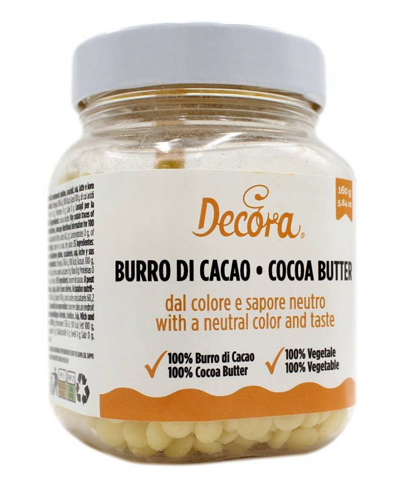 DECORA BURRO DI CACAO IN BOTTONI