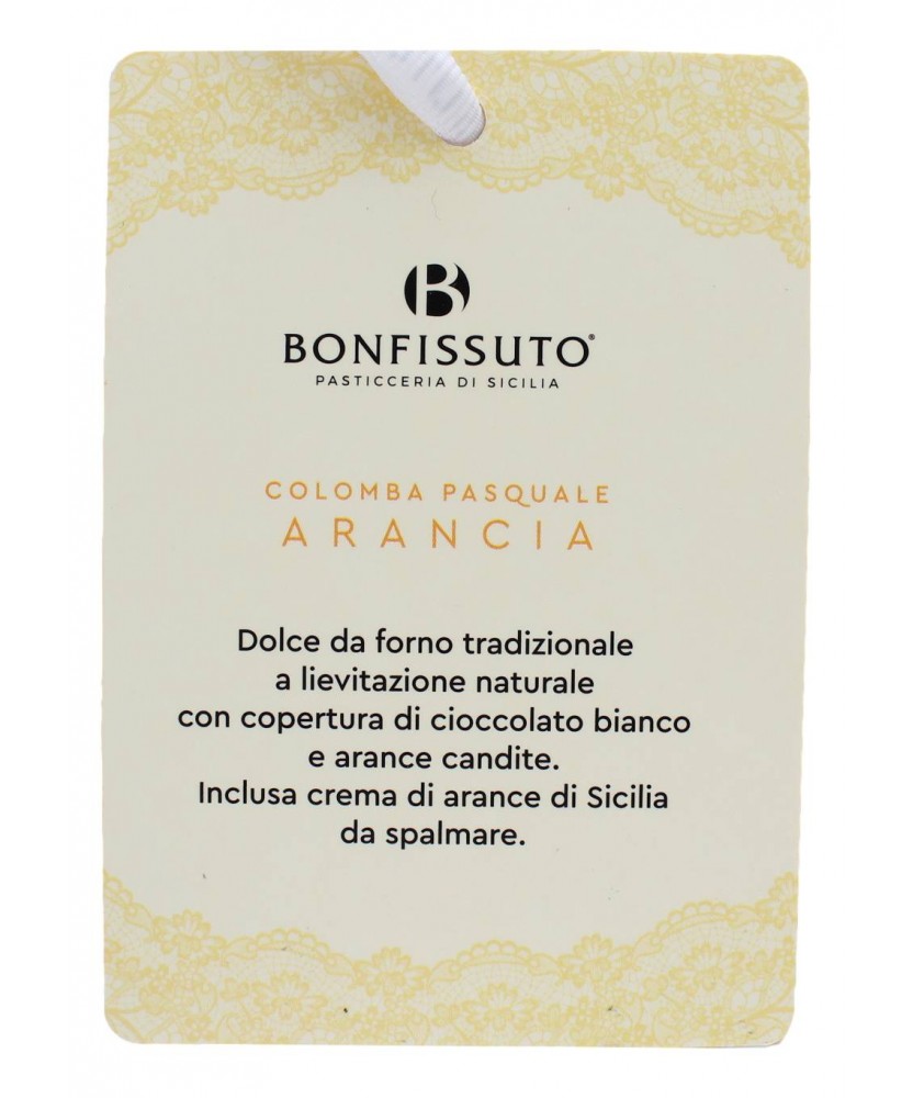 BONFISSUTO COLOMBA CON CREMA DI ARANCE DI SICILIA