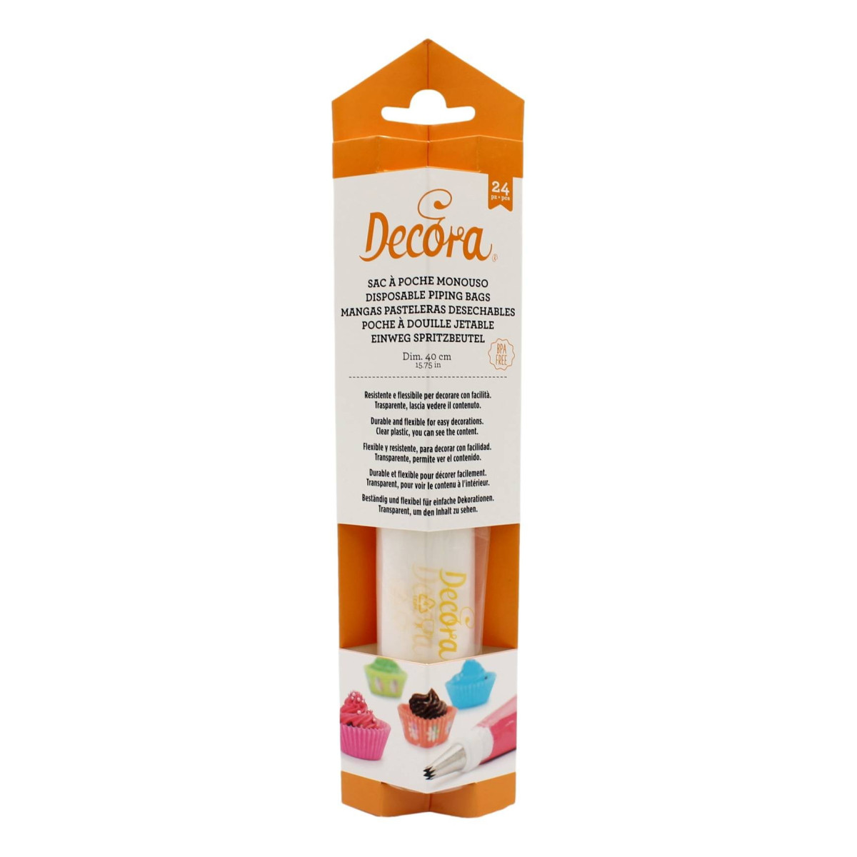 DECORA SAC A POCHE MONOUSO 40 CM