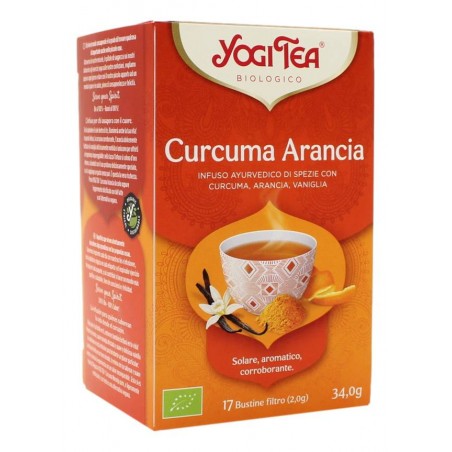 YOGI TEA CURCUMA ARANCIA 17 BUSTINE
