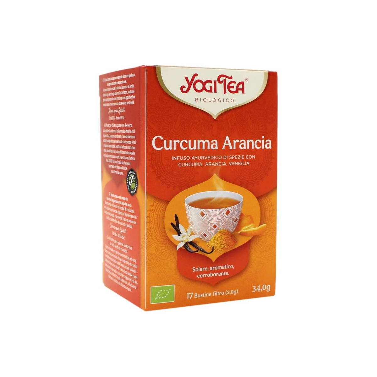 YOGI TEA CURCUMA ARANCIA 17 BUSTINE