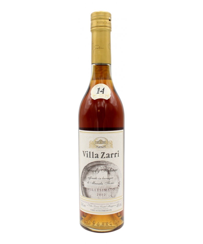 VILLA ZARRI BRANDY ITALIANO 14 ANNI