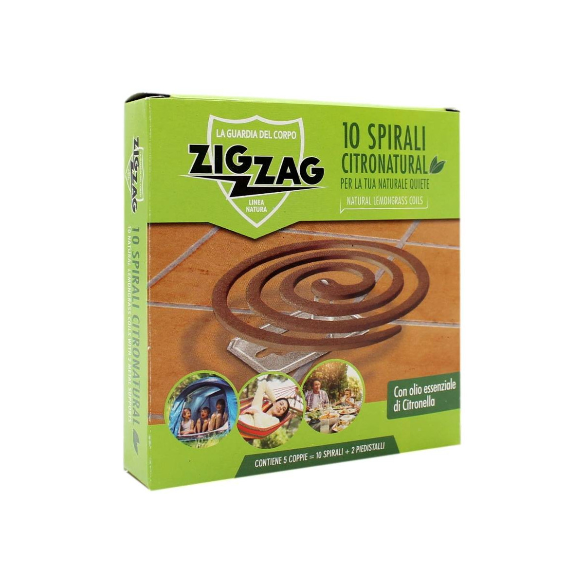 ZIG ZAG SPIRALI CITRONATURAL