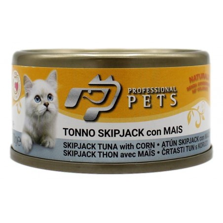 PROFESSIONAL PETS GATTO TONNO SKIPJACK CON MAIS 70 GR