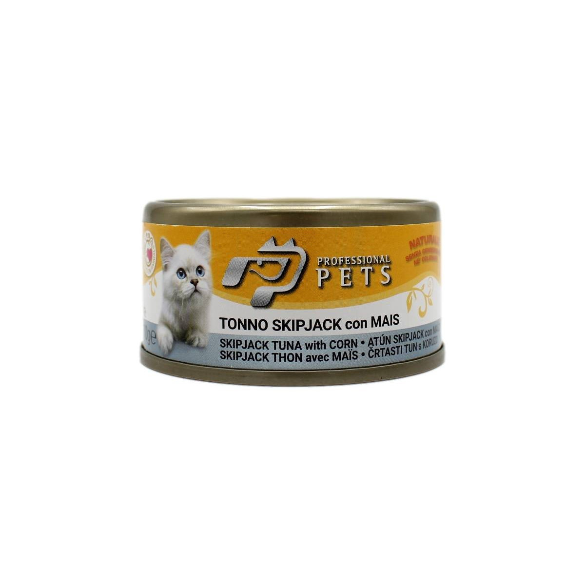 PROFESSIONAL PETS GATTO TONNO SKIPJACK CON MAIS 70 GR