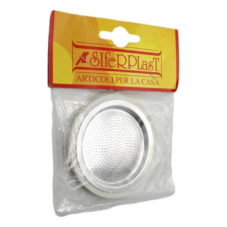 SIFERPLAST 3 GUARNIZIONI GOMMA CON FILTRO MOKA 6 TAZZE