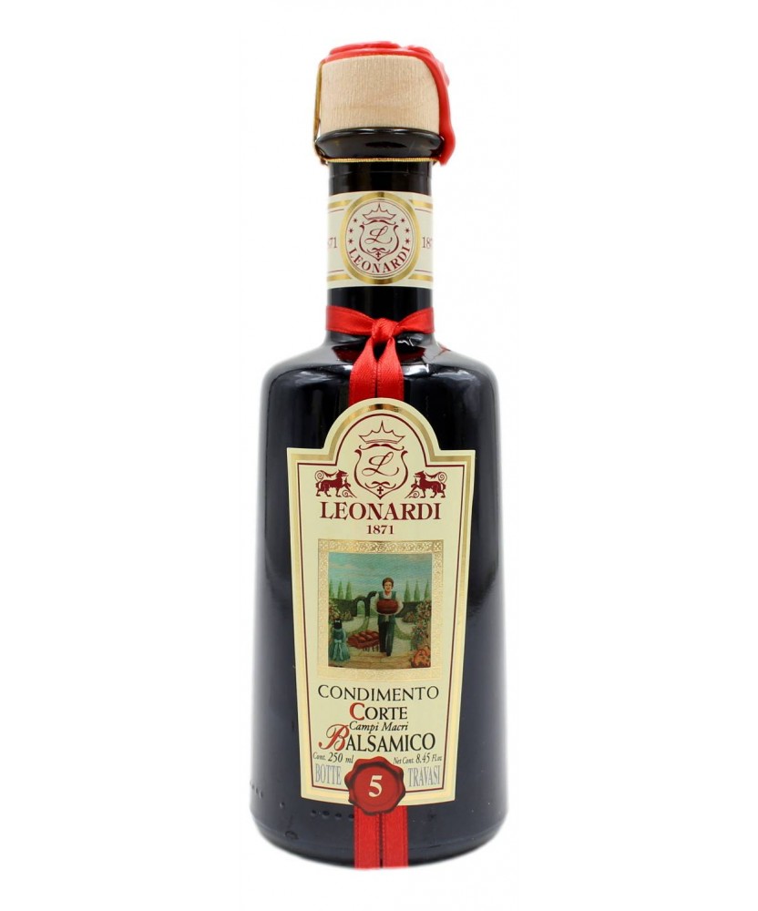 LEONARDI CONDIMENTO BALSAMICO CORTE 5 TRAVASI 250 ML