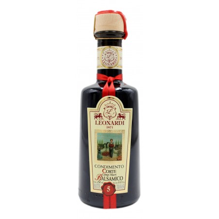LEONARDI CONDIMENTO BALSAMICO CORTE 5 TRAVASI 250 ML