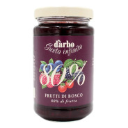 D'ARBO 80% DI FRUTTA CREMA DA SPALMARE DI FRUTTI DI BOSCO 250 GR