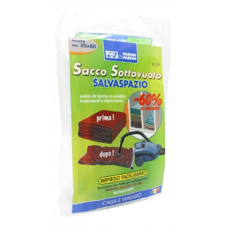 PARODI & PARODI SACCO SOTTOVUOTO SALVASPAZIO 50X80 CM 1 PZ