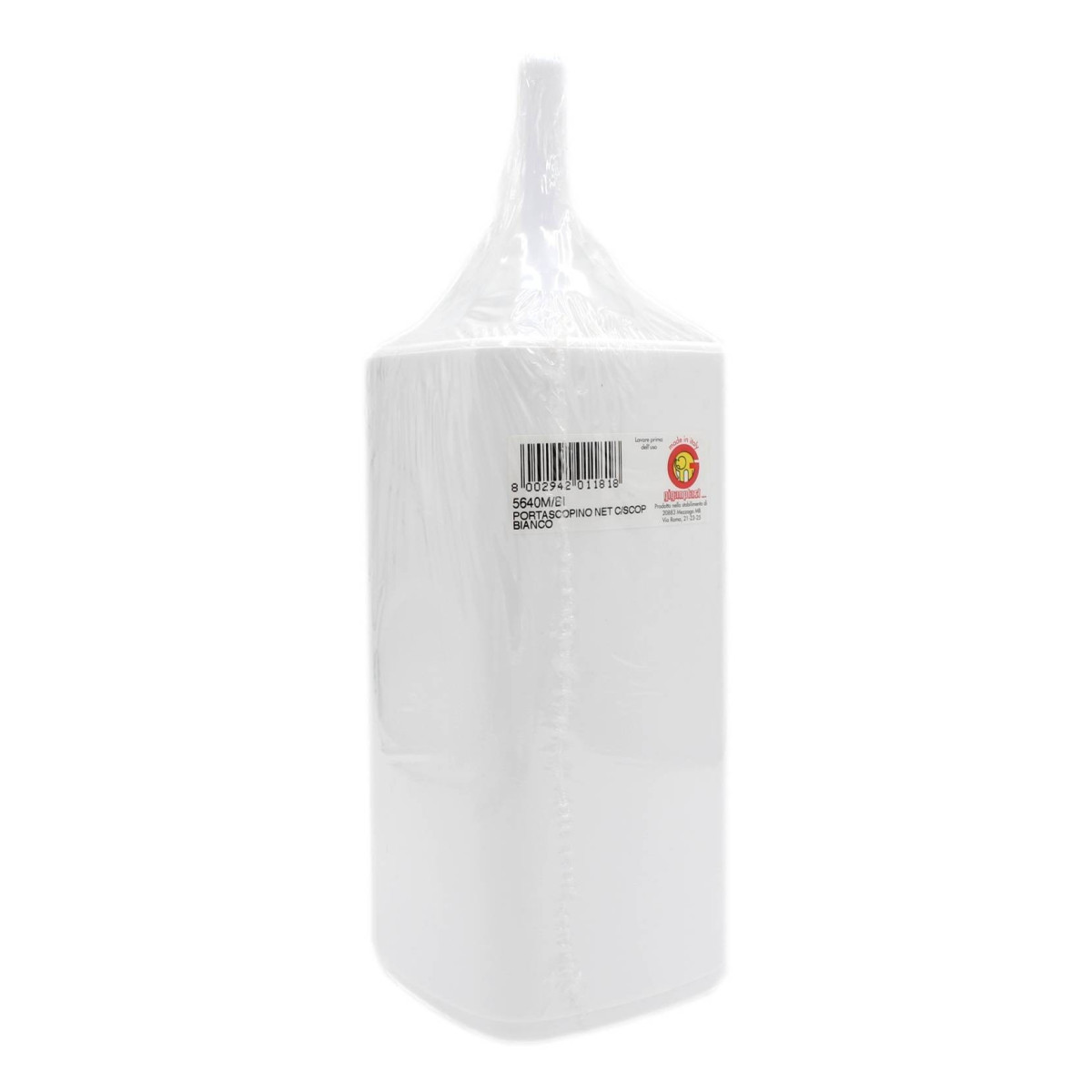 GIGANPLAST PORTASCOPINO CON SCOPINO BIANCO 1 PZ