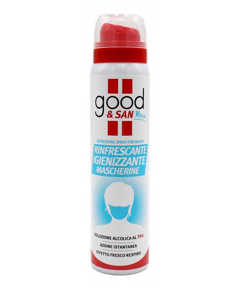 EBANO GOOD & SAN MASK RINFRESCANTE IGIENIZZANTE MASCHERINE 100 ML