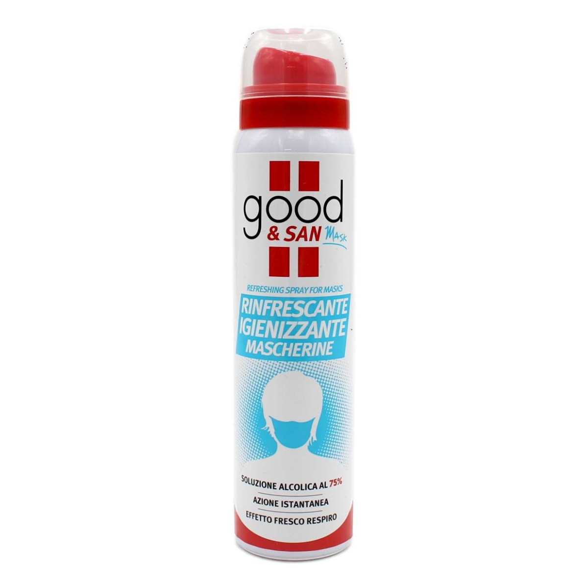 EBANO GOOD & SAN MASK RINFRESCANTE IGIENIZZANTE MASCHERINE 100 ML