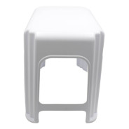 SGABELLO BIANCO ANTISDRUCCIOLO