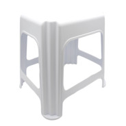 SGABELLO BIANCO ANTISDRUCCIOLO