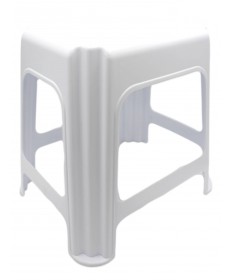 SGABELLO BIANCO ANTISDRUCCIOLO
