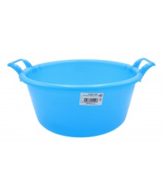 MOBIL PLASTIC BAGNO TONDO AZZURRO 41/40-AZP