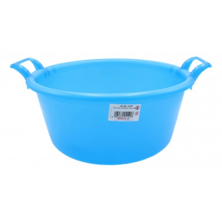 MOBIL PLASTIC BAGNO TONDO AZZURRO 41/40-AZP
