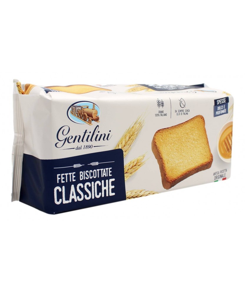 GENTILINI FETTE BISCOTTATE CLASSICHE 185 GR
