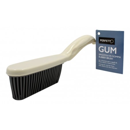 PERFETTO GUM SPAZZOLA IN GOMMA PER DIVANI, TESSUTI E INTERNI AUTO